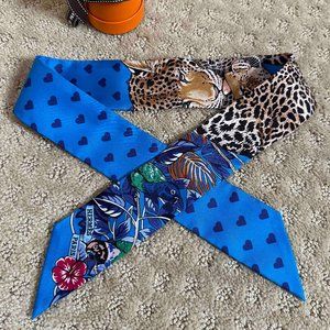 Brand New Limited Hermes Jungle Love Twilly in Blue